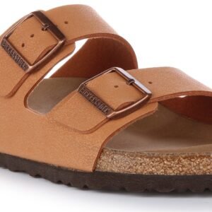 Birkenstock Arizona Sandals | Peach Birko-Flor - Vegan-Friendly for Men and Women