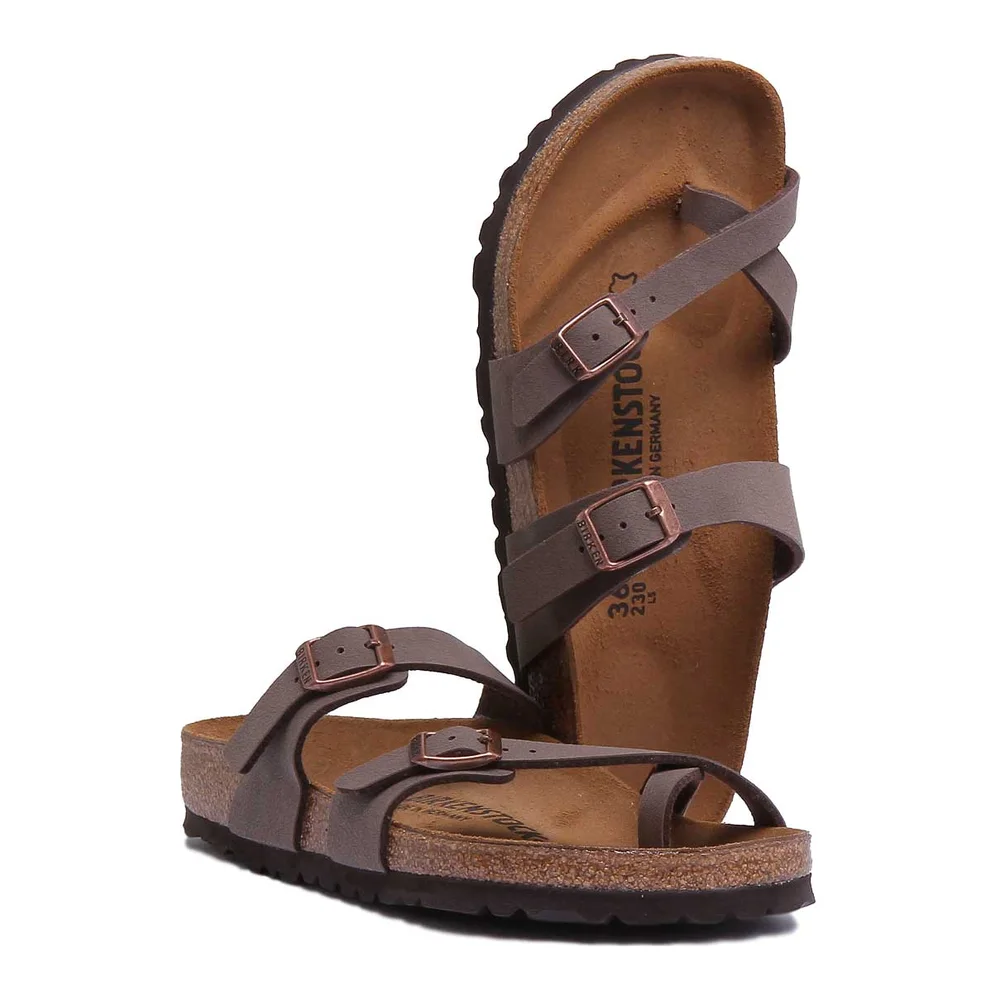 Birkenstock Mayari Sandals | Mocha Birko-Flor for Women