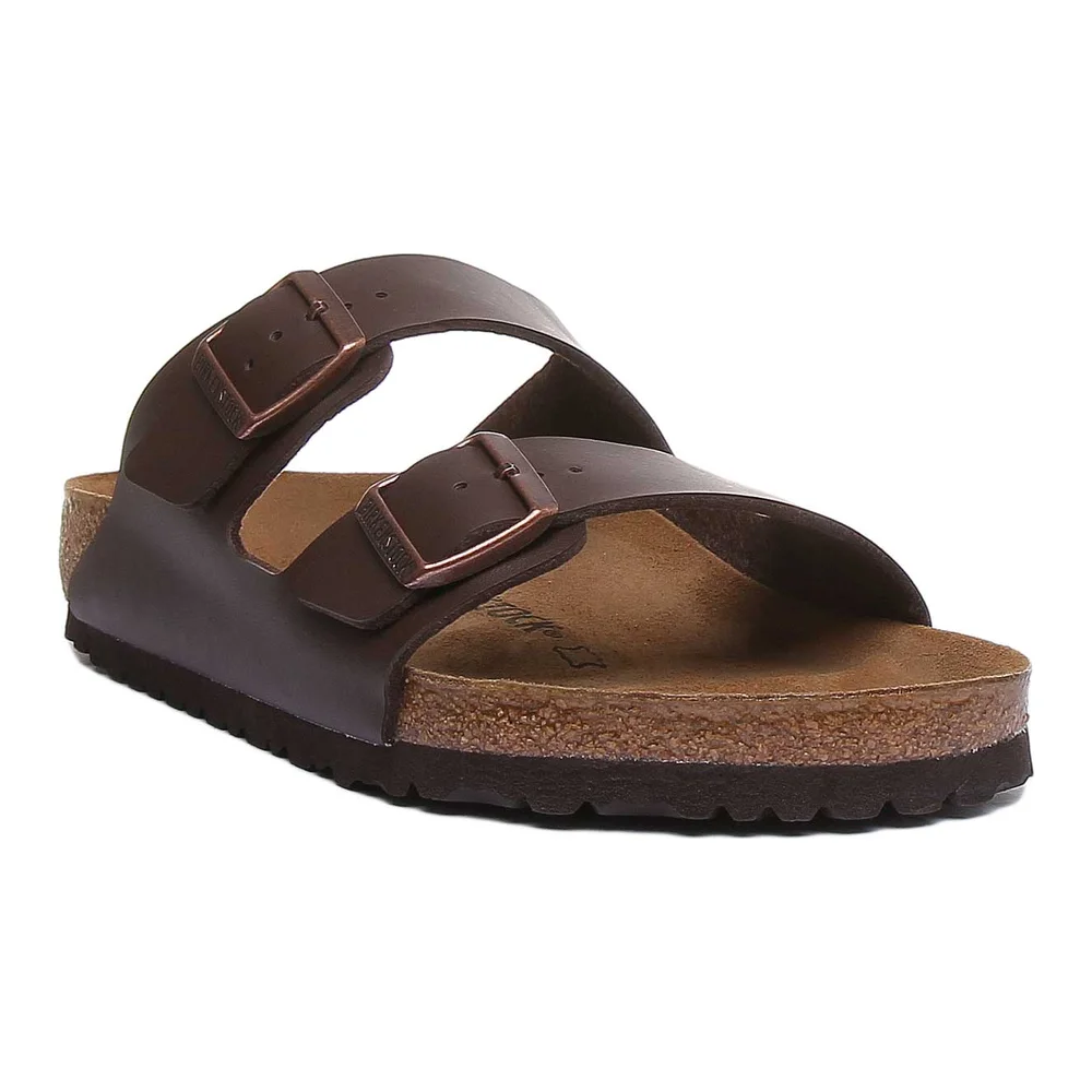 Birkenstock Arizona Sandals | Brown Birko-Flor for Women