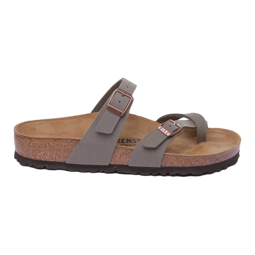 Birkenstock Mayari Sandals | Stone Birko-Flor - Metallic Finish for Women