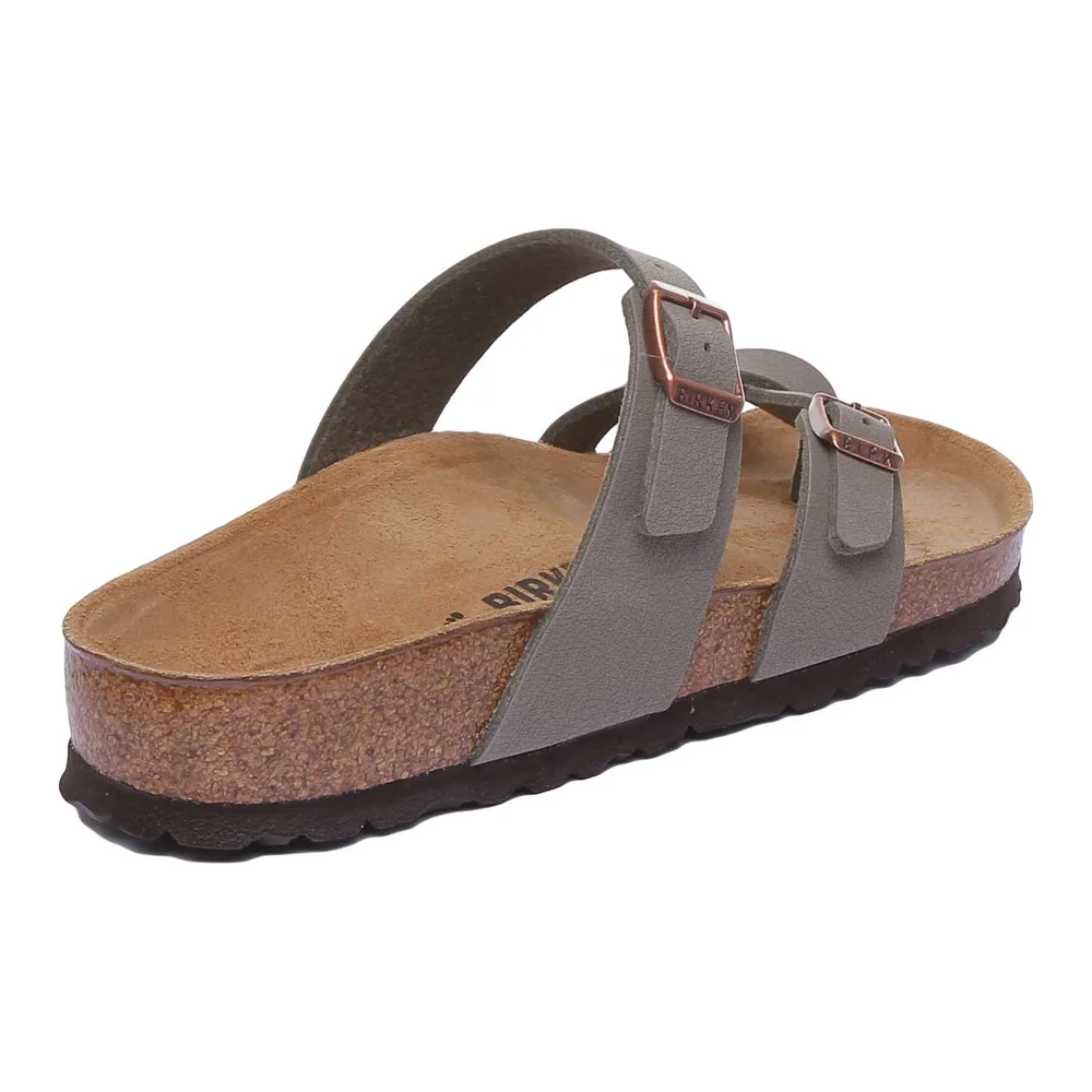 Birkenstock Mayari Sandals | Stone Birko-Flor - Metallic Finish for Women