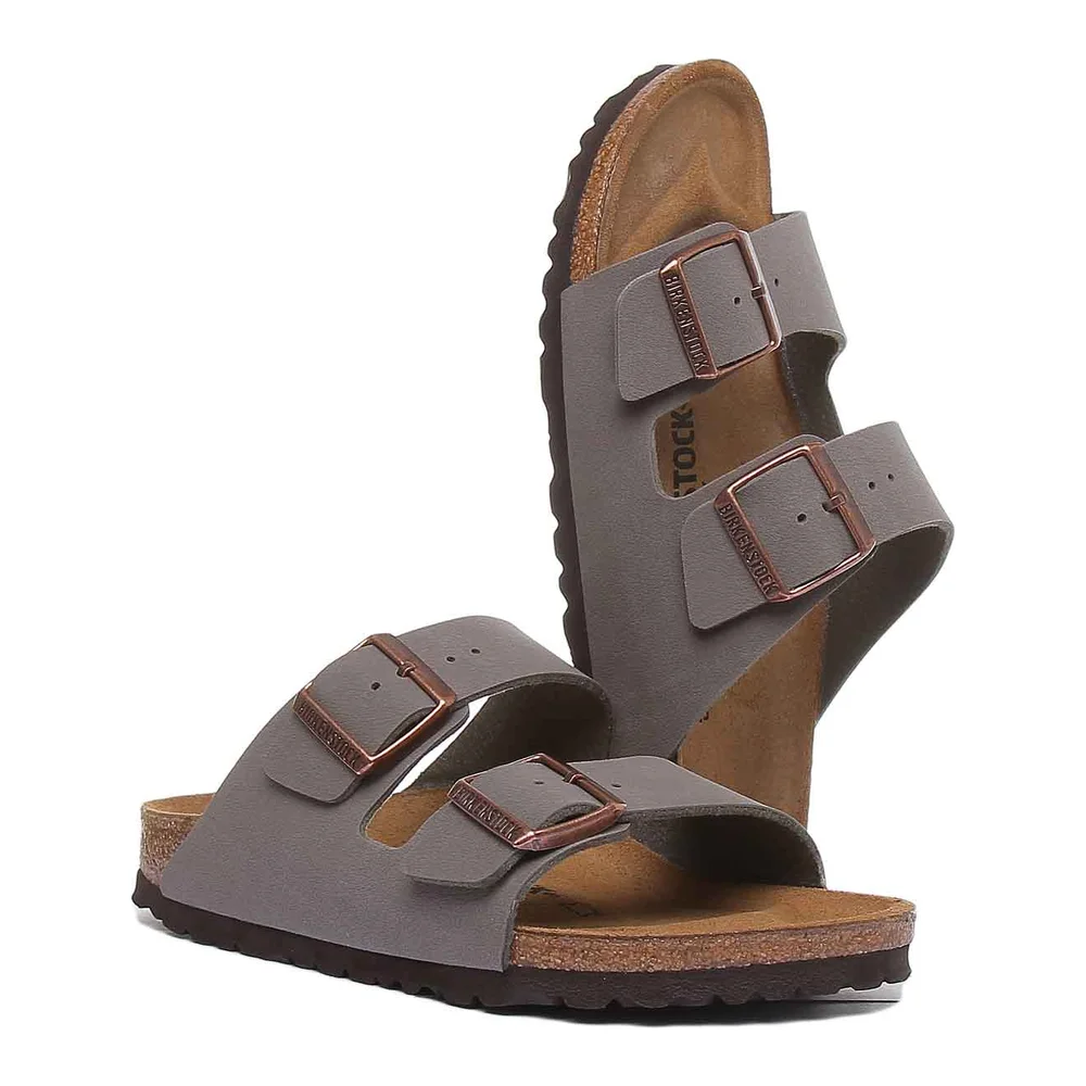 Birkenstock Arizona Sandals | Stone Birko-Flor for Women
