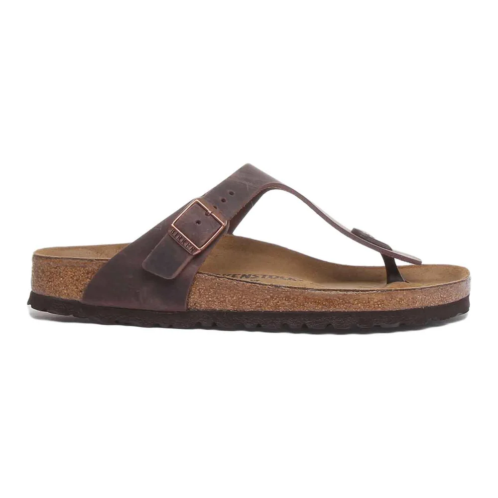 Birkenstock Gizeh Sandals | Brown genuine leather for Women