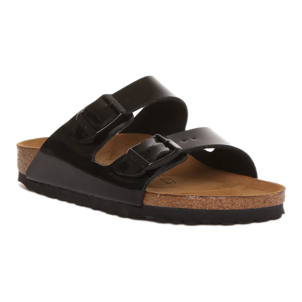 Birkenstock Arizona Sandals | Black Birko-Flor for Women