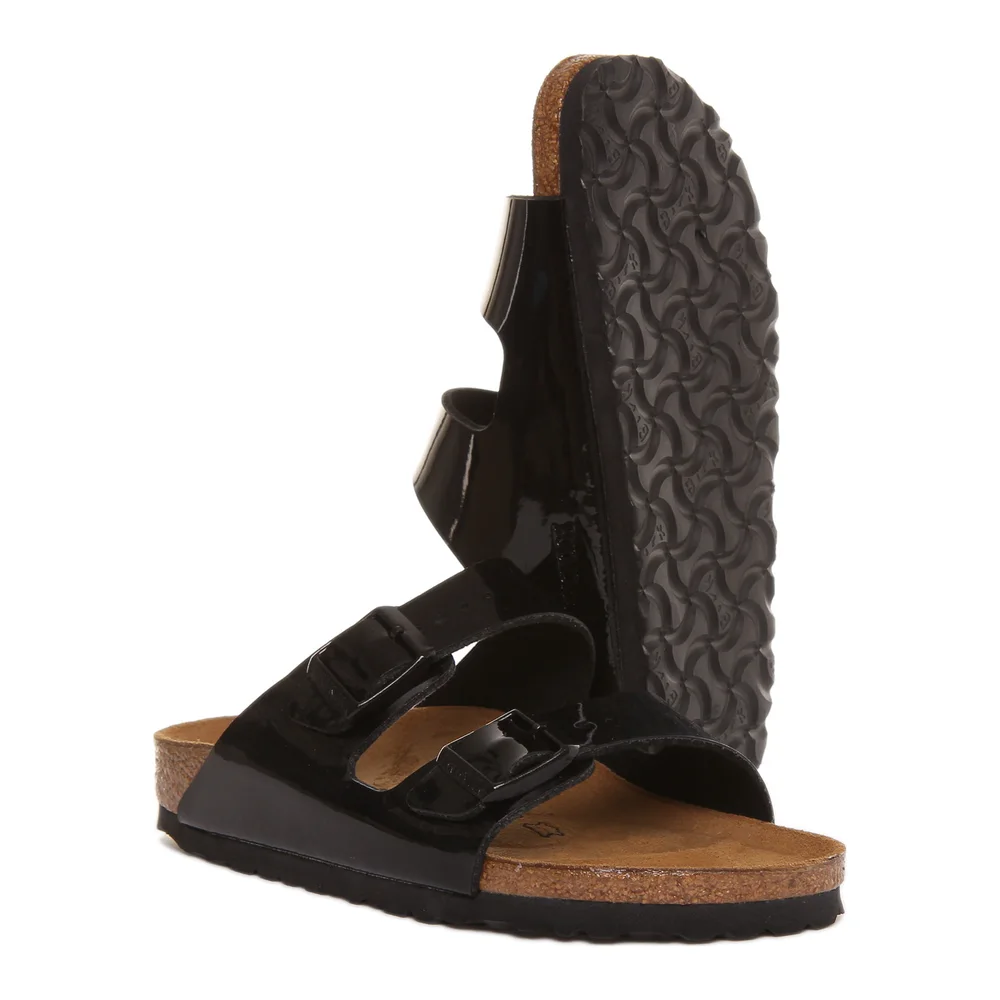Birkenstock Arizona Sandals | Black Birko-Flor for Women