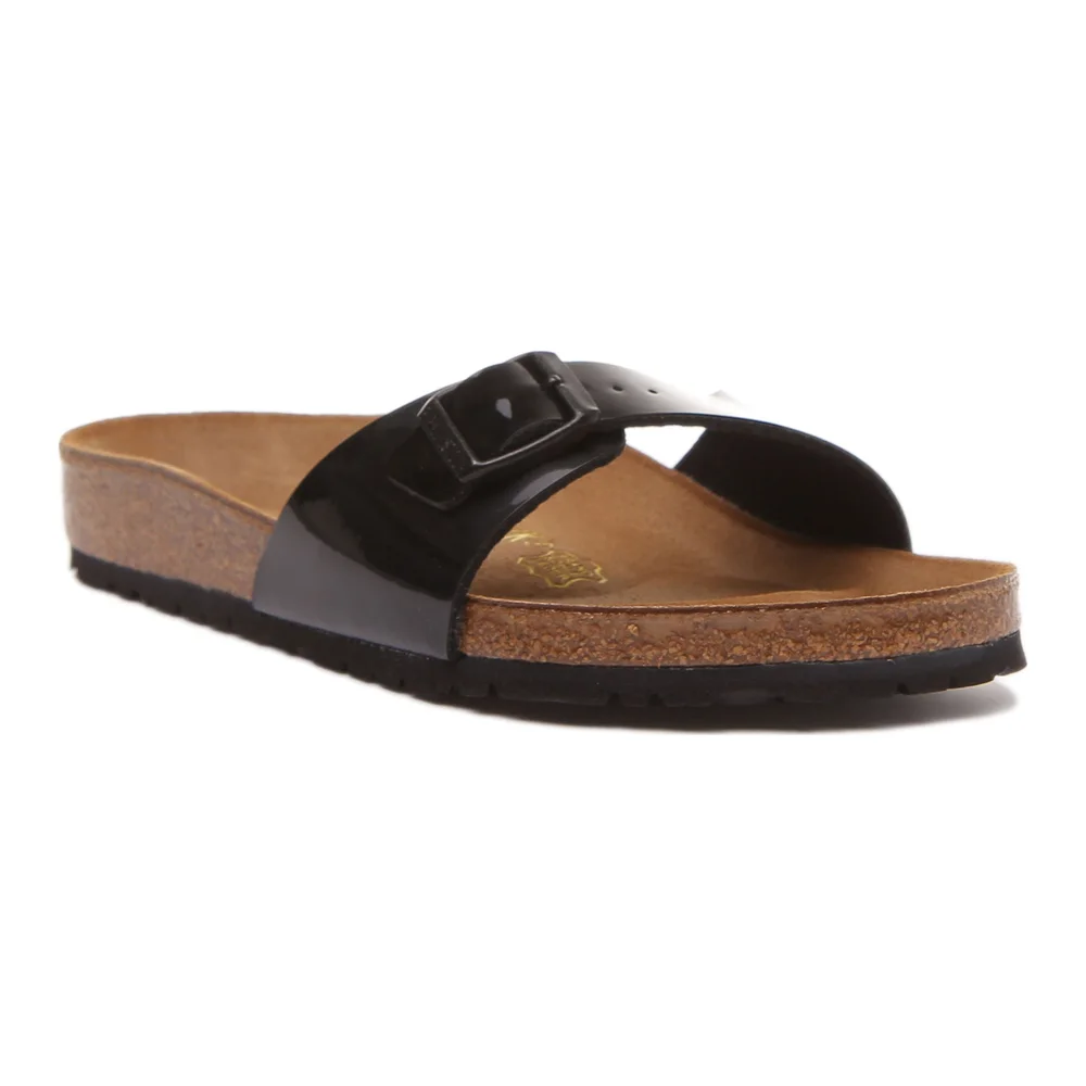 Birkenstock Madrid Sandals | Black Birko-Flor for Women