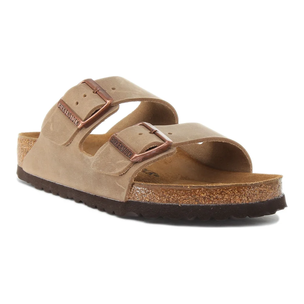 Birkenstock Arizona Sandals | Brown nubuck leather for Women