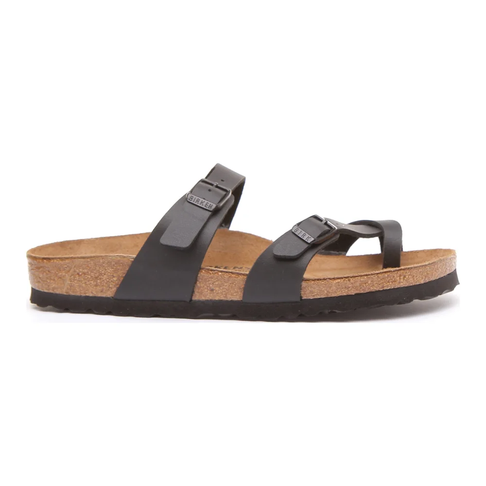 Birkenstock Mayari Sandals | Black nubuck leather for Women