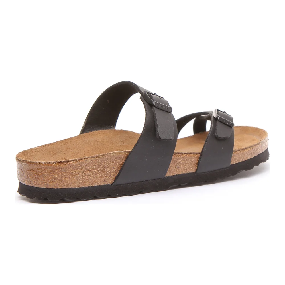Birkenstock Mayari Sandals | Black nubuck leather for Women