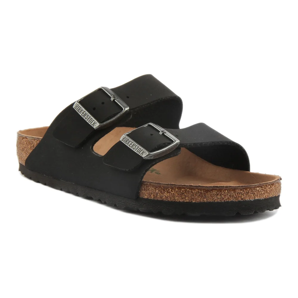 Birkenstock Arizona Sandals | Black Birko-Flor - Vegan-Friendly for Women