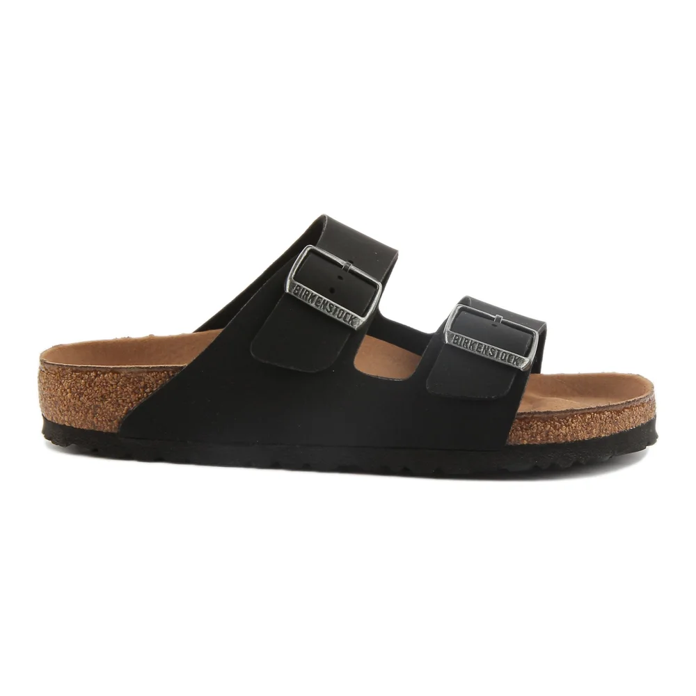 Birkenstock Arizona Sandals | Black Birko-Flor - Vegan-Friendly for Women