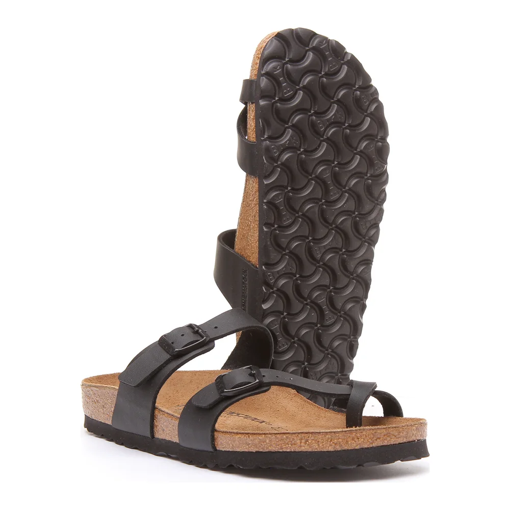 Birkenstock Mayari Sandals | Black nubuck leather for Women