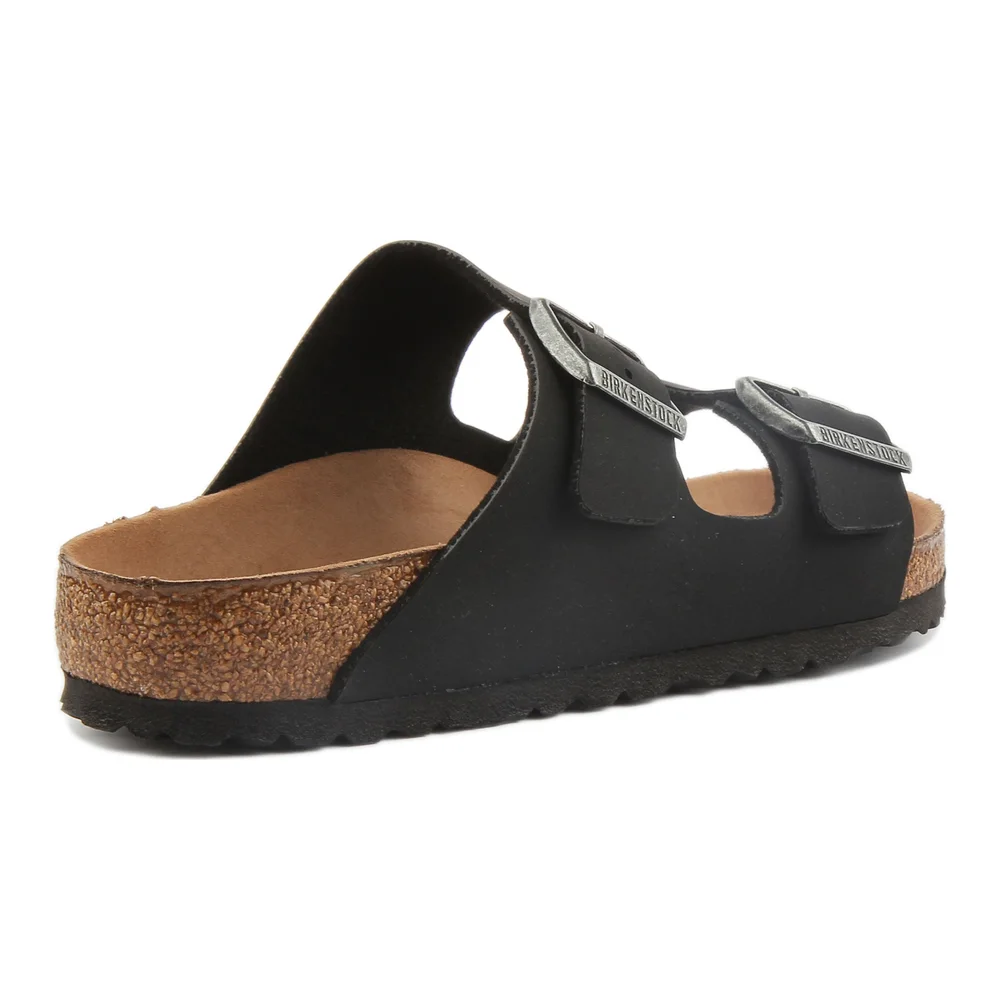 Birkenstock Arizona Sandals | Black Birko-Flor - Vegan-Friendly for Women