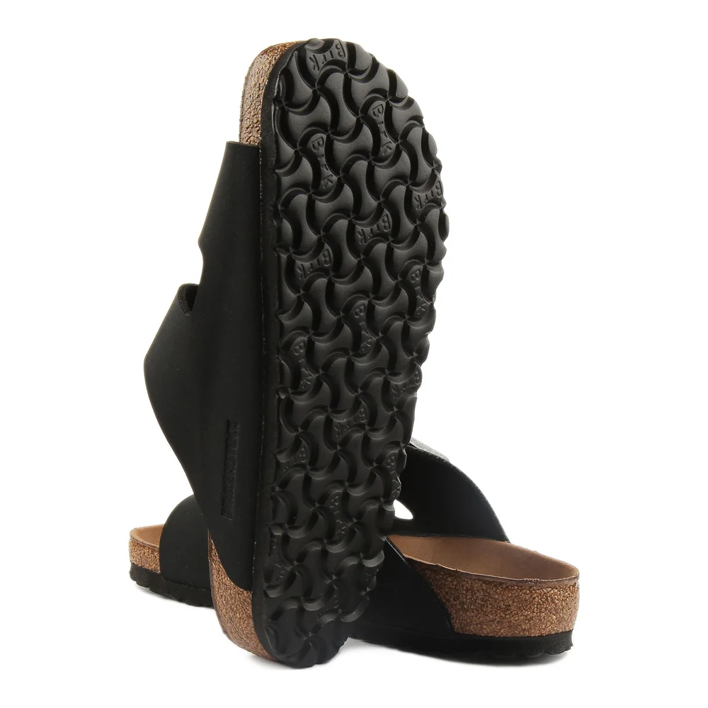 Birkenstock Arizona Sandals | Black Birko-Flor - Vegan-Friendly for Women