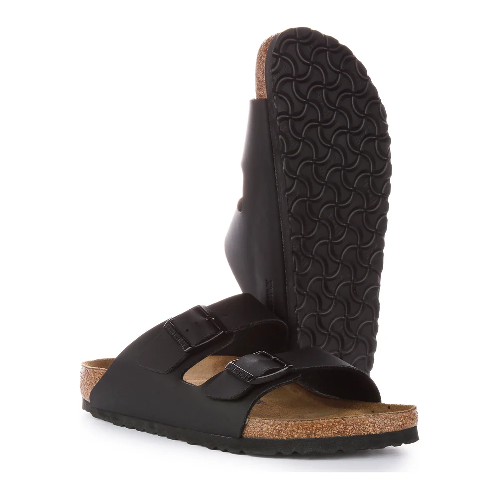 Birkenstock Arizona Sandals | Black Birko-Flor for Men and Women